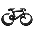 thumbnail image 5 of Urban Cruiser Bicycle Sculpture Minimalist Line Art Modern Desk Decor, 5 of 9