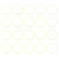 thumbnail image 2 of Book Rings, Textured Elegant Widely Used Plastic Rings Flexible Durable  For Cards For Document For Notebook Pink,Yellow,Green,Blue, 2 of 8