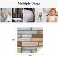 thumbnail image 5 of Cloth Napkins Set of 6 - 20x20 Inches, Brown Pink Vintage Washable Reusable Table Napkins, Retro Farmhouse Elegant Pastoral Soft & Absortbent Dining Napkin for Party Wedding Hotel Restaurant, 5 of 8