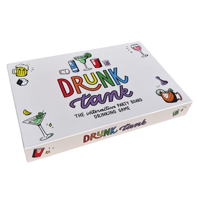 Juego de mesa para fiestas y beber, Drunk Tank, interactivo para adultos