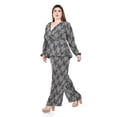 thumbnail image 2 of Conjunto estampado Roman Fashion /Curvy, 4348 (Negro) negro 36, 2 of 6