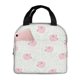 thumbnail image 1 of Easygdp Cute Pigs Bolsa Térmica Premium - Tela Oxford Impermeable, Gran Capacidad, Bolsillo Frontal, Unisex para Trabajo, Escuela, Actividades al Aire Libre y Picnics, 1 of 8