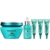 Kerastase Resistance Serum Extentioniste 1.7 Oz, Masque Extentioniste 6.8 Oz & Protocole Extentioniste Soin No 1 Tube 0.68 Oz (3 Pack)