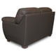 thumbnail image 4 of Love Seat e Piel Genuina ConfortoPiel Derby Chocolate, 4 of 7