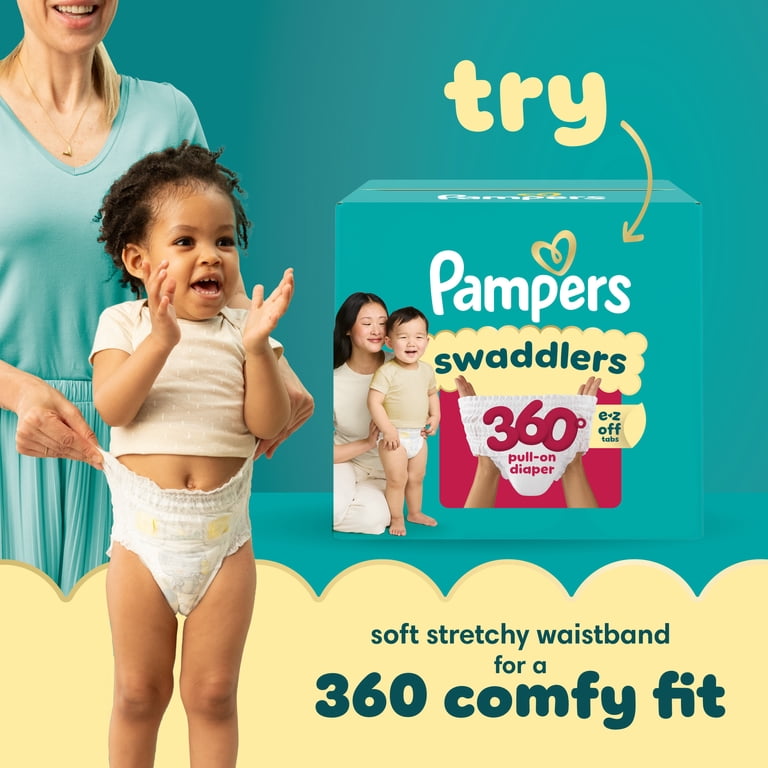 Free Shipping! Pampers Leak Protection Diaper Size 8 38 Count with