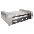 thumbnail image 2 of Hakka Commercial Hot Dog Roller Grill with 9 Rollers, Silver, 2 of 5