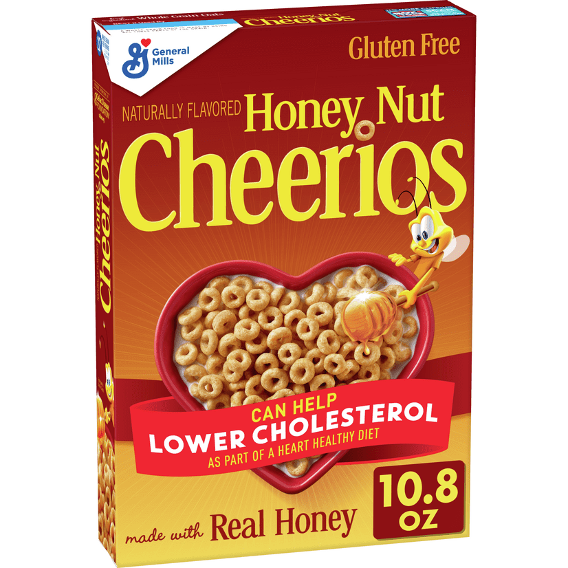 Honey Nut Cheerios Gluten Free Breakfast Cereal 10 8 Oz Walmart Com