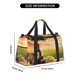 thumbnail image 3 of Disketp Red Wine Glasses Bolsa de Viaje Tipo Duffle, Bolso de Mano para Fin de Semana para Mujer, Bolsa de Gimnasio Ligera para Hombre, Esencial para Viajes, 3 of 7