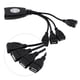 thumbnail image 5 of Adaptador 4 Puertos USB 2.0 A RJ45 Cable de extensión de extensión Ethernet Cable Adaptador, 5 of 7