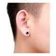 thumbnail image 4 of GKNET Stainless Steel Black Magnetic Stud Earring Unisex Fashion Delicate Jewelry Men, Punk-8mm, 4 of 6