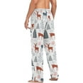 thumbnail image 5 of CROPD Pajama Pants for Men Sleep Lounge Pants Pjs Bottoms with Pockets, 5 of 7