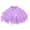 A1-Purple1385, variant on XIAOCHA Summer Fluffy Mini Skirt for Women Satin Bow Waist Solid Party Layered Tulle Flare Skirt