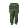thumbnail image 3 of TYGHBN Women's Casual Capri Pants Lightweight Comfortable Summer Travel Workout Cropped Trousers for Outdoor Vacation Everyday Wear Loose Pants for Women Casual Summer plus Size Dress Pants for Women, 3 of 5