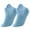 Sky Blue, variant on 6 Packs Women's Socks Yoga Silicone Non Slip Fitness Floor Trampoline Short Socks