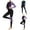 Purple, variant on Women's Full Body Swimsuit Rash Guard One Piece Long Sleeve Long Leg Swimwear Purple L(L)