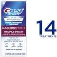 thumbnail image 4 of Crest 3D White Luxe Whitestrip Teeth Whitening Kit, Glamorous White, 14 Treatments( Each with 1 Upper/ 1 Lower), 28 Strips, 4 of 6