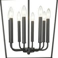 thumbnail image 3 of Kennedy 8-Light Matte Black Pendant, 3 of 10