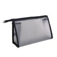 thumbnail image 7 of Yesbay Portable Makeup Toiletry Organizer Travel Zipper Cosmetic Bag Mesh Storage Pouch,White, 7 of 7