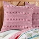 thumbnail image 2 of Merry & Bright de Levtex Home - Fundas de almohada europeas Comet and Cupid (66 x 66 cm) - Rojo y blanco, 2 of 3