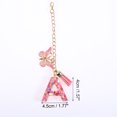 thumbnail image 2 of Ofertas Únicas 1 Pc Colgante de Letra A con Lentejuelas en Forma de Corazón y Borlas de Mariposa para Taza de Agua, Colgante de Metal Rosa y Resina, 2 of 5