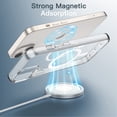 thumbnail image 3 of JETech Magnetic Case for iPhone 13 6.1-Inch Compatible with MagSafe Wireless Charging, Shockproof Phone Bumper Cover, Anti-Scratch Clear Back (Clear), 3 of 7