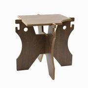 Careslong Wooden Camping Tray Picnic Table lawn stand Table Folding Wooden Tables Coffee Table Sofa Trays for Living Room Bedroom Balcony and Office eco friendly