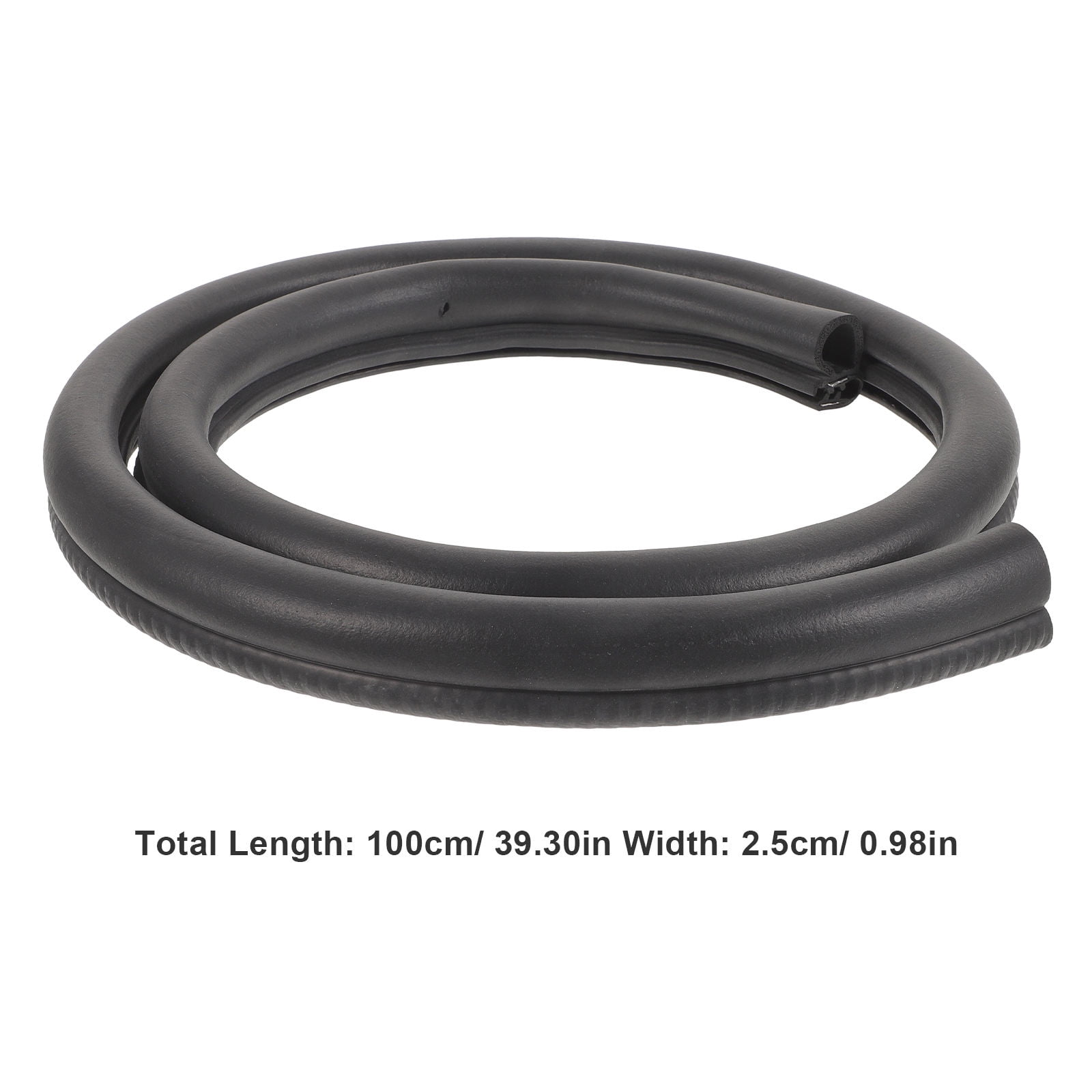 RENACLIPY Garage Door Seal with Dirtproof Design, 1 Bar Weather Stripping for Enhanced