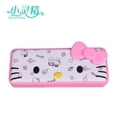 thumbnail image 1 of Hello Kitty Red Pencil Case Transparent Anime Cartoon Cat Large Capacity Simple Stationery Storage Bag Kawaii Pouch Organizer, 1 of 7