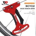 thumbnail image 1 of WEST BIKING Mountain Bike Tensiómetro Rueda Spoke Checker Indicador (Rojo), 1 of 6