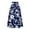 Blue, variant on Skirts for Women Skirt Elegant Floral Pleated Midi Skirt for Women Lightweight Comfort A-Line Design Summer Fashion High-End Black S