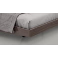 thumbnail image 6 of Whiteline Berlin Light Grey Faux Leather King Bed BK1754-GRY/LGRY, 6 of 7