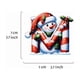 thumbnail image 1 of Custom Personalized Christmas Ornament with Snowman Santa Hat Design, Festive Holiday Tree Hanging Decoration for Family Gift Giving, Home Party Decoration, Memorial Keepsake, 1 of 2