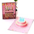 thumbnail image 4 of Tarjetas de felicitación de cumpleaños 3D Pastel Tridimensional Saludo (rosa azul) Sailing  Electrónica, 4 of 4
