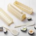 thumbnail image 4 of 3pcs/set Sushi Maker Equipment Kit Japanese Rice Ball Cake Roll Mold Multifunctional Mould Making Tools, 4 of 5