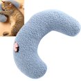 thumbnail image 2 of Pet Pillow U Shaped Defend Spine Soft Comfortable Pet Neck Pillow for Sleeping Improve Joint Relief Blue, 2 of 4