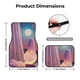 thumbnail image 5 of Balery Dreamy Moonlit Window Juego de 4 Alfombrillas para Auto, Revestimientos de Caucho Resistente, Diseño Antideslizante, 5 of 7