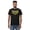 Black, variant on Bat Doodle Runic Unisex graphic t-shirt