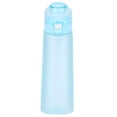 thumbnail image 4 of Botella de agua con pajita con sabor de 650ML Beber Más Taza reutilizable Azul cielo Azul, 4 of 8