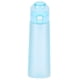 thumbnail image 5 of Botella de agua con pajita con sabor de 650ML Beber Más Taza reutilizable Azul cielo Azul, 5 of 8