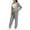 *Gray, variant on VBVC No Boundarie Women's 2 Piece Y2k Lounge Sets,Cropped Hoodie and Wide Leg Sweatpants Set,Drawstring Pocktes Sweatsuits For Women,Pink,Size XXL