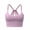 Pink, variant on OVAFBAU Sports Bras for Women High Support 6 String Back Sports Bra Fixed Cups Comfortable Yoga Fitness Workout Underwears