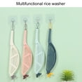 thumbnail image 5 of Multifunctional Stirring Fruit Washing Machine Hanging Rice Washer Kitchen Tool, 5 of 8