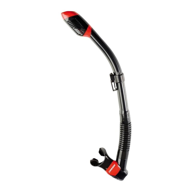 Esnorquel Cressi Supernova Dry Negro/Rojo