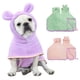 thumbnail image 2 of Bathrobe for Dogs Super Absorbent Fast Drying Hooded Cute Pet Bathrobe Towel for Cats Dogs Adjustable Microfiber Coat Corgi Pugs ShopWise Round, 2 of 10