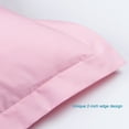 thumbnail image 5 of Flxxie Ultra Soft Microfiber Pillow Shams Set of 2, Queen 20" x 30", Pink, 5 of 6