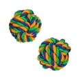thumbnail image 2 of GROWTH TANK Multipurpose Colorful Interactive Toy Sturdy Puppy Teething Toy Rope Knot Ball B, 2 of 9