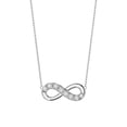 thumbnail image 4 of Diastar Jewels Infinity Necklace Infinity Necklace Cubic Zirconia Eternity Necklace Love Necklace Gift For Her, 4 of 4