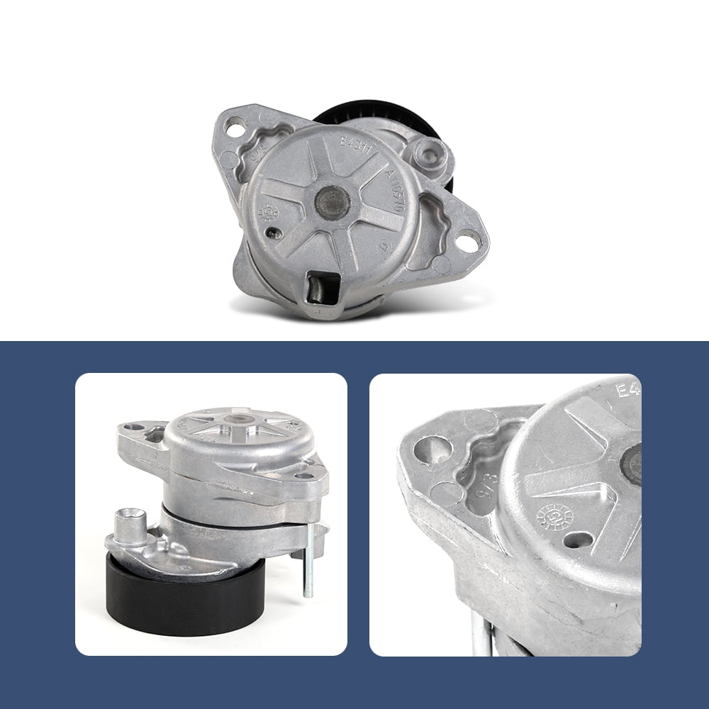 PIT66 Engine Drive Belt Tensioner & Idler Pulley Serpentine Belt kit Fit for Mercedes-Benz