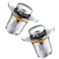 thumbnail image 4 of 2 tapones para desagüe de lavabo, para lavabo de baño., 4 of 5