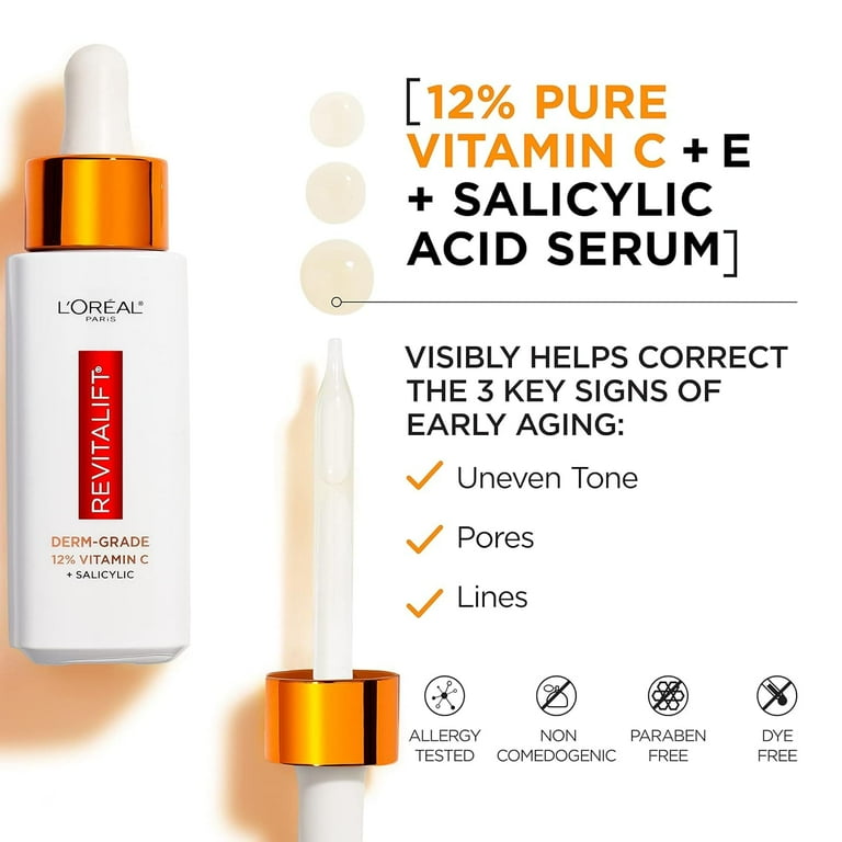 Loreal Paris Revitalift 12% Pure Vitamin C + E + Salicylic Acid